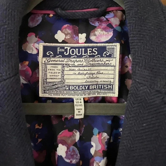 Joules Women's Navy Blazer - Picture 2 of 4